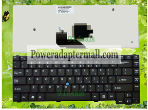 New Gateway S-7510N AEMA6TAU028 US Black Keyboard with - Click Image to Close